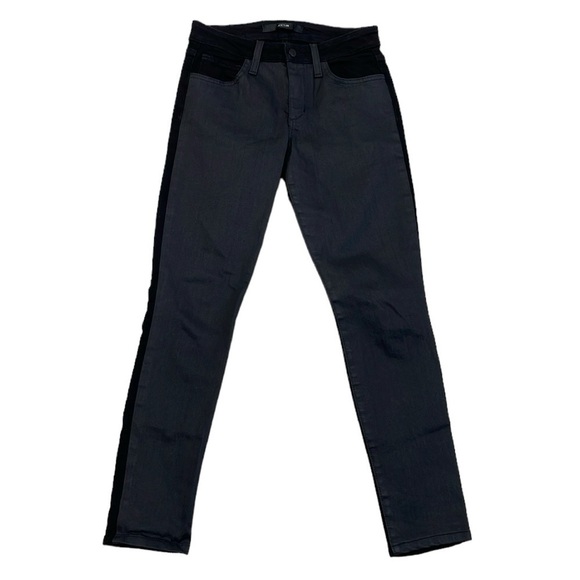Joe's Jeans Women's 26 Black Polly Skinny Waxed Front Panel - Picture 1 of 14